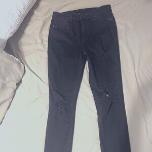 Joe's Jeans, black, distressed